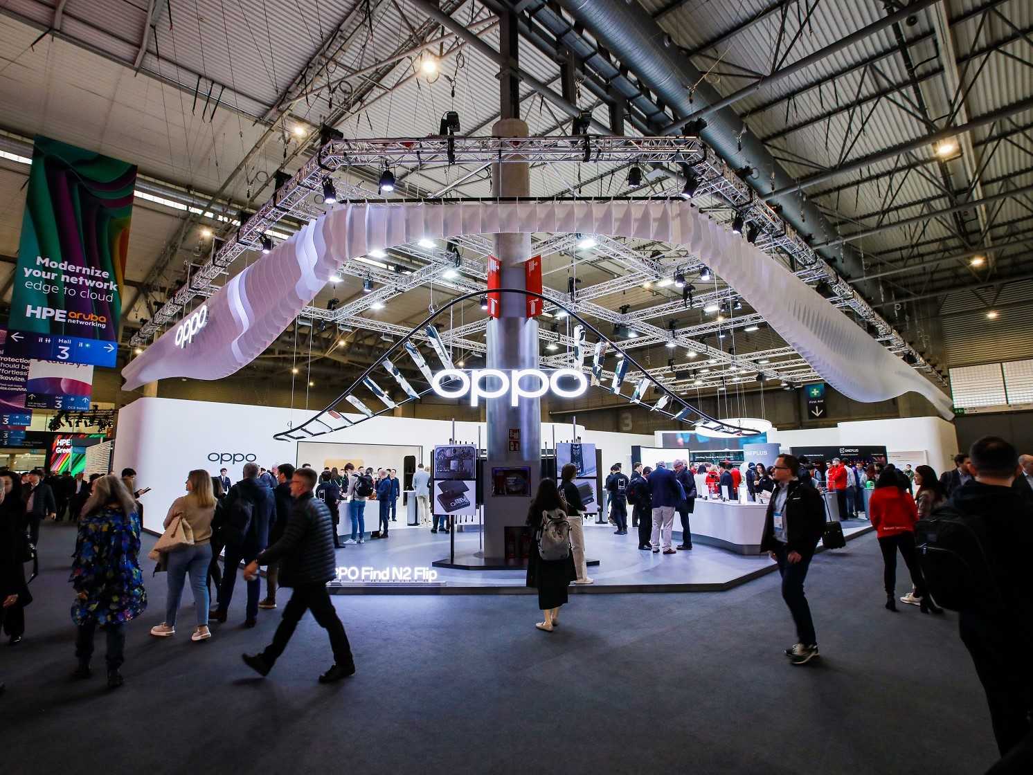 OPPO Showcases its Latest Flagship Foldable Smartphone Find N2 Flip and a Series of Smart Living Innovations at MWC 2023